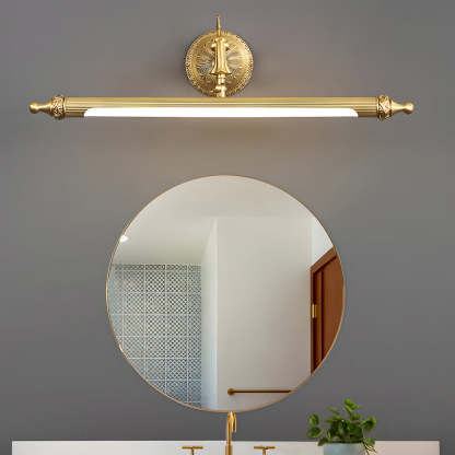 Antique Gold 180�� Rotatable LED Bathroom Vanity Light with Adjustable Ambiance-Lighom
