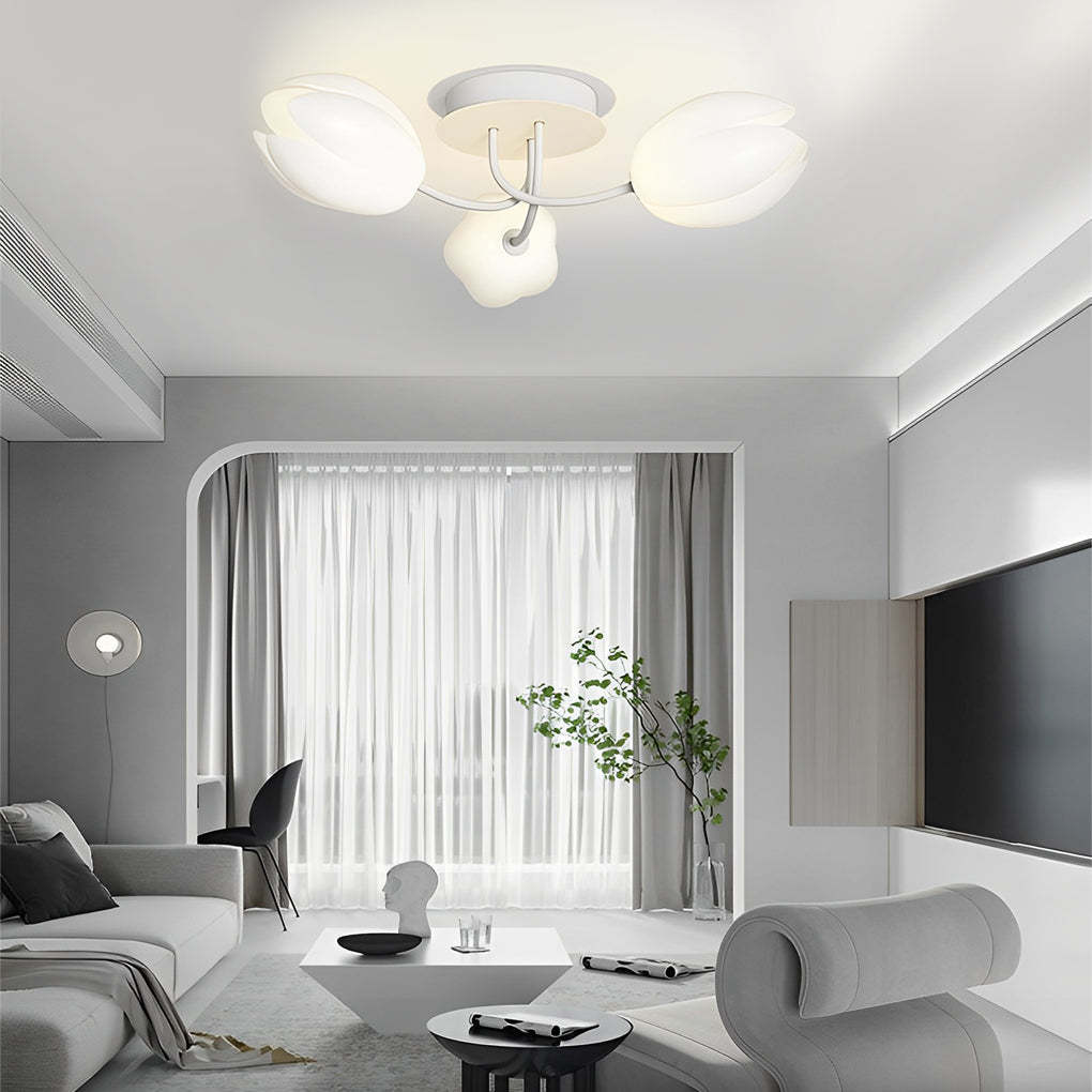 Tulip Flower G9 Minimalist Ceiling Chandelier