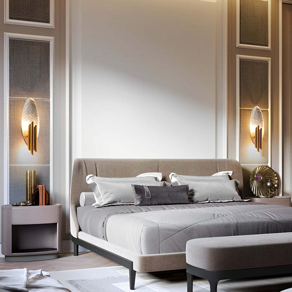 Oval Iron Electroplating Minimalist Creative Postmodern Wall Lights Indoor-Lighom