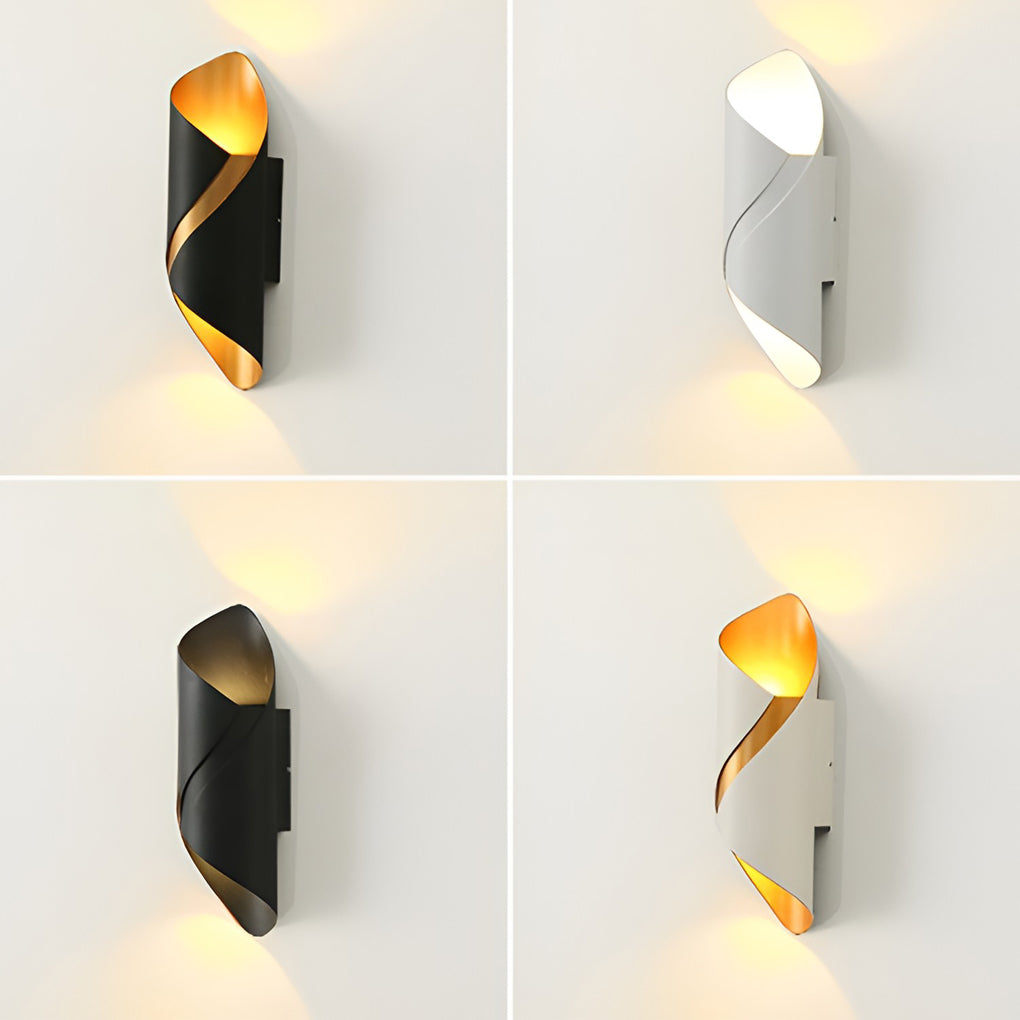 Outdoor LED Up and Down Light Waterproof Modern Wall Sconce Lighting-Lighom