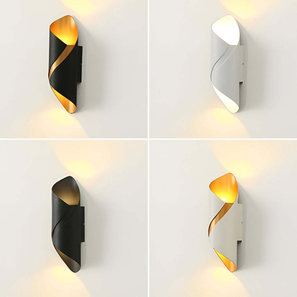 Outdoor LED Up and Down Light Waterproof Modern Wall Sconce Lighting-Lighom