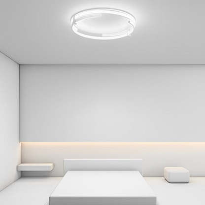 Round LED Dimmable Modern Ceiling Light with Remote