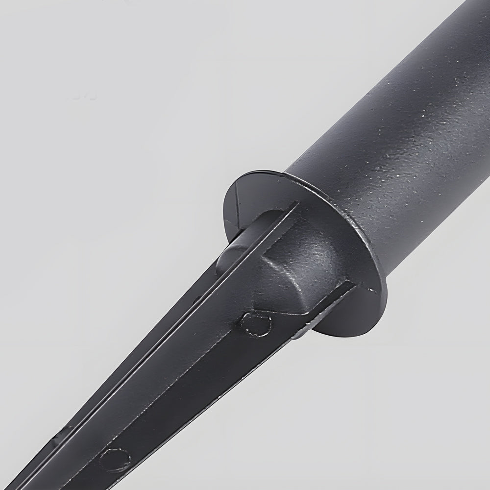 Black 27.6-Inch H Solar LED Path Lights with Stake-Lighom
