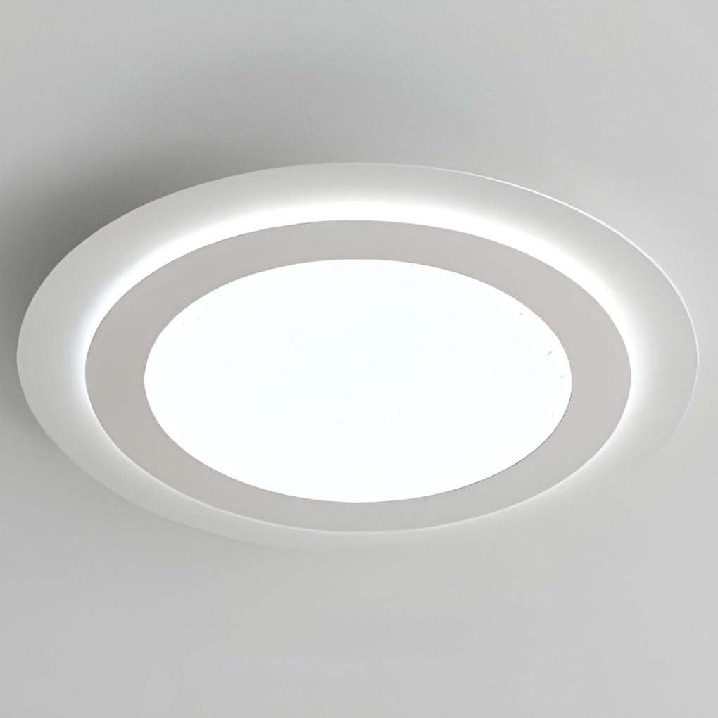 Minimalist Square Circular LED Dimmable Ceiling Light