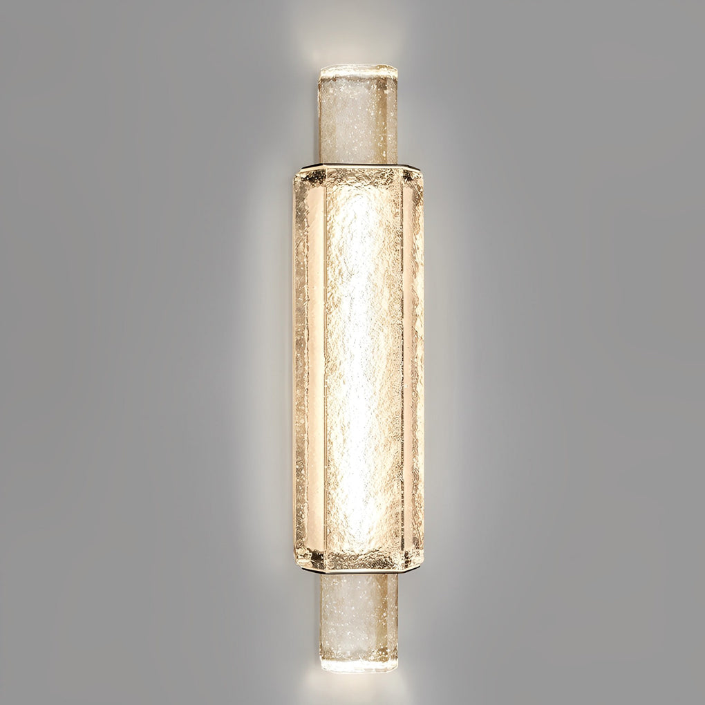 Minimalist Crystal Glass LED Postmodern Sconce