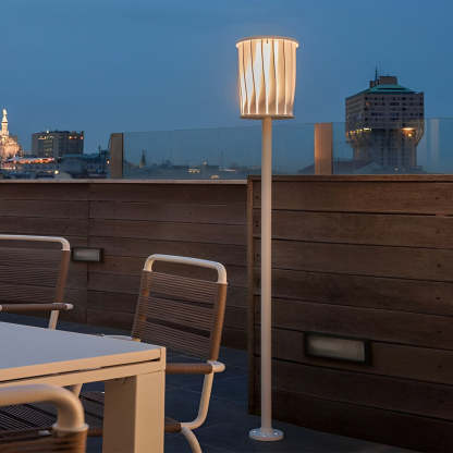 Ip65 Stainless Steel Floor Lamp with LED Outdoor Waterproof Landscape Lamp-Lighom