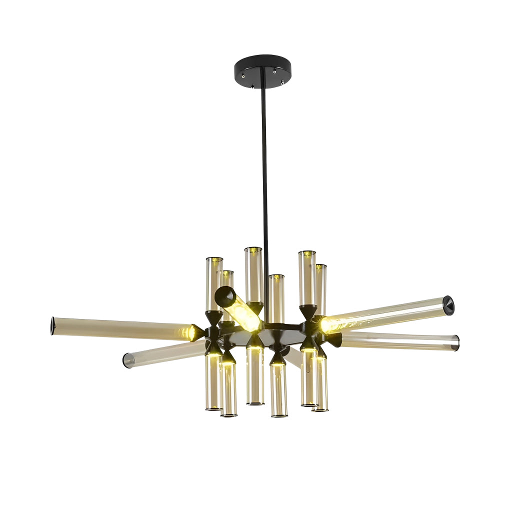 Spliced Glass Tube LED Minimalist Nordic Pendant