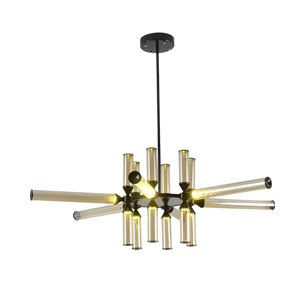 Spliced Glass Tube LED Minimalist Nordic Pendant