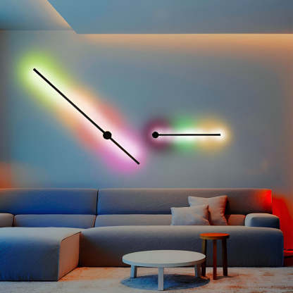 Remote Control RGB Long Strip LED Wall Lamp Sconces Wall Lights-Lighom