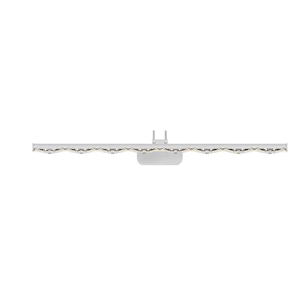 Crystal-Like Bathroom Vanity Light with Multi-Faceted Prismatic Acrylic Shade-Lighom