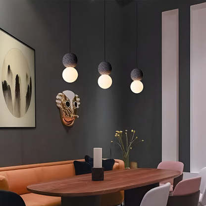 Creative Round LED Nordic Wall Lamp Sconces Pendant Light Hanging Lamp-Lighom