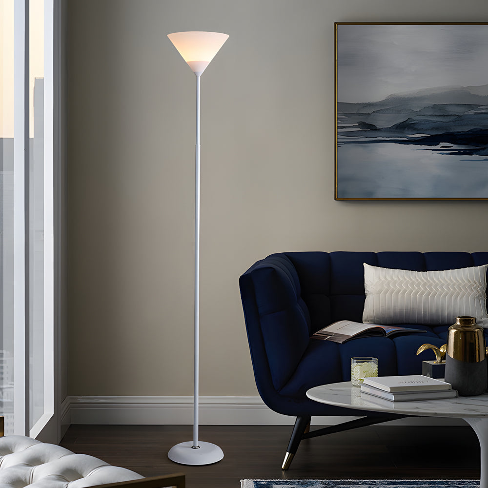 67 inch Modern Torchiere Uplight Floor Lamp with Adjustable Sidelight-Lighom