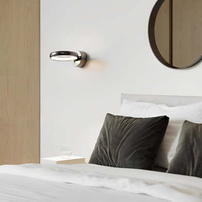 Circular Minimalist Aluminum LED Nordic Decorative Wall Sconces Wall Lamp-Lighom