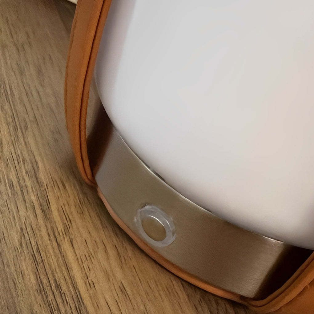 Modern Mid-century Cordless Lantern Table Lamp-Lighom