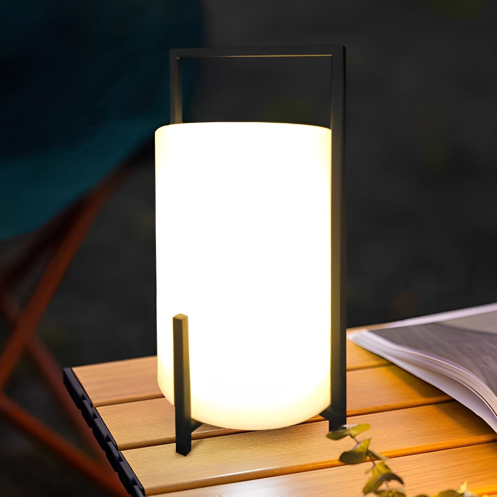 Portable Remote Rechargeable RGB Solar Outdoor Lantern