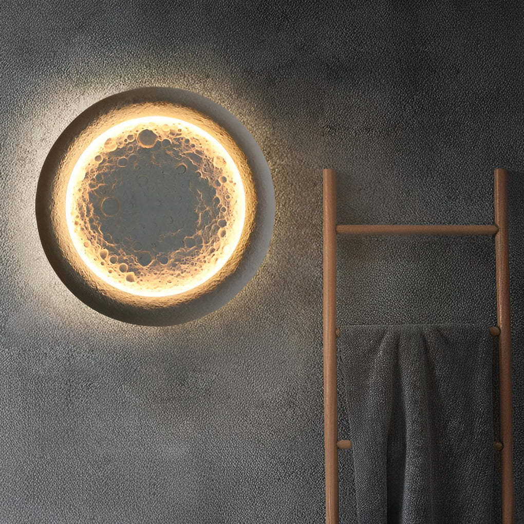 Moon Craters LED Modern Outdoor Wall Light