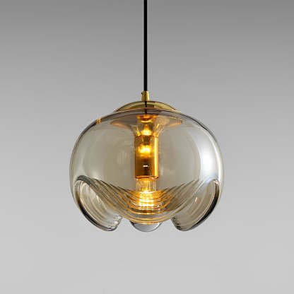 Retro Glass LED Modern Pendant