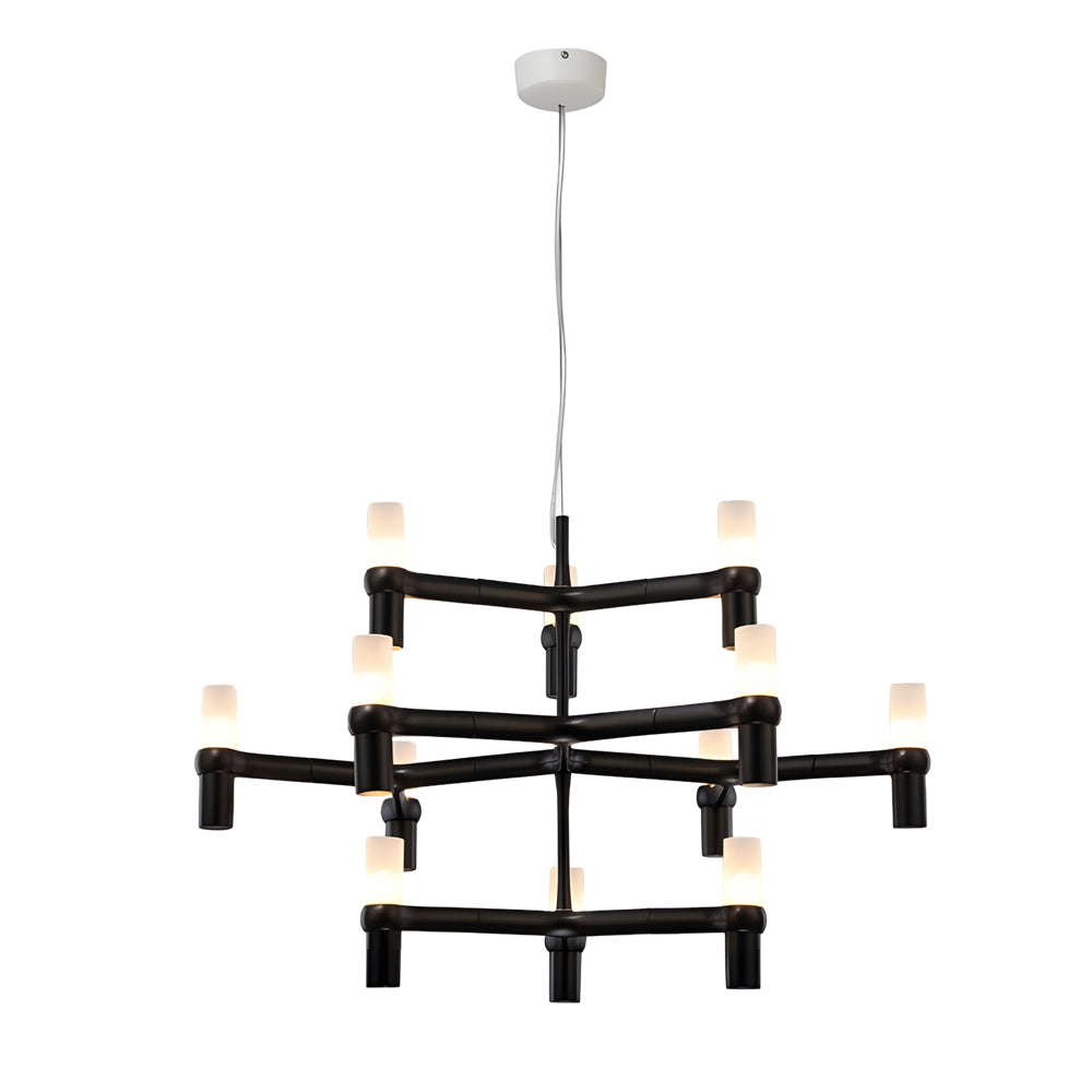 Metal Geometric LED Designer Nordic Chandelier
