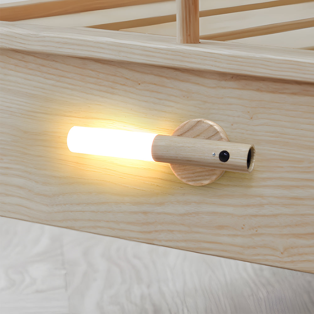 Wood Stick Motion Sensor USB Night Light