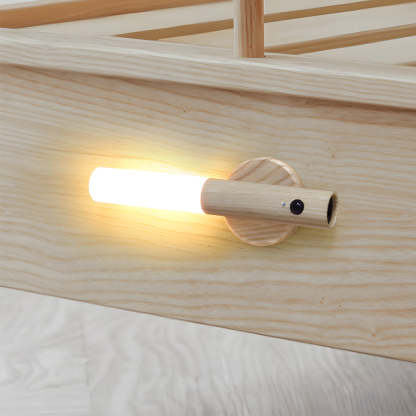 Wood Stick Motion Sensor USB Night Light