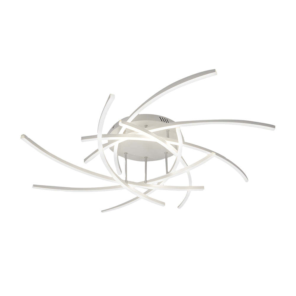 LED Dimmable Lines Modern Ceiling Light with Remote