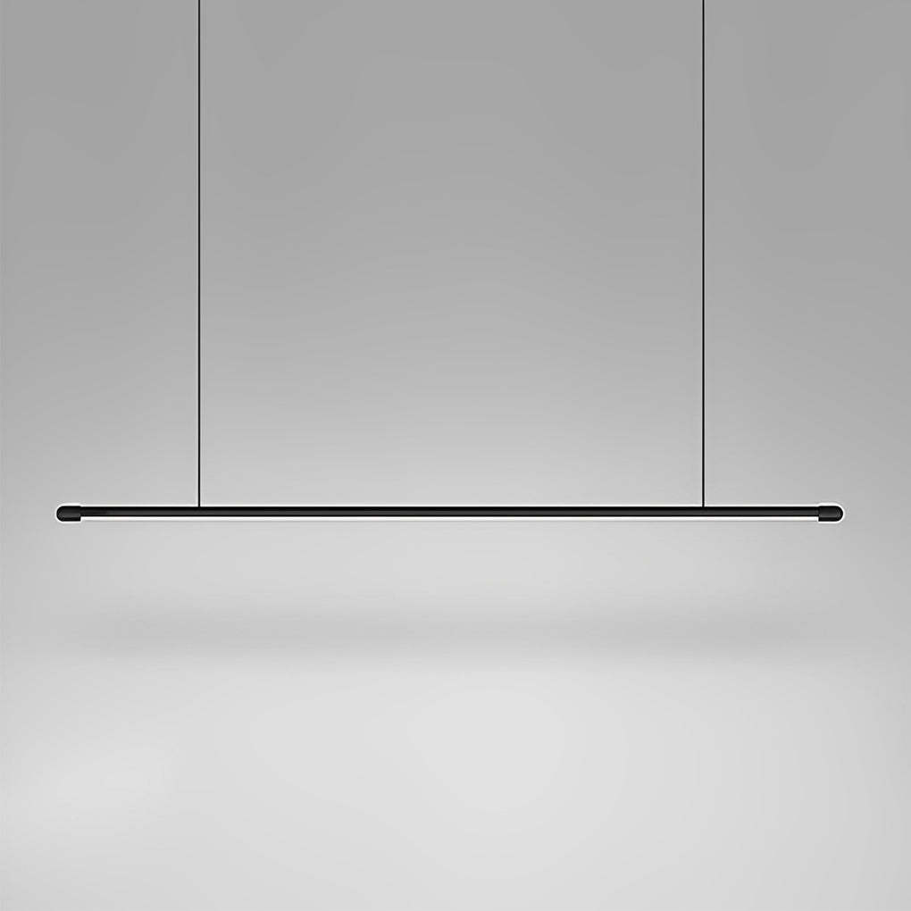 16" Geometric Adjustable Black Modern Pendant Light