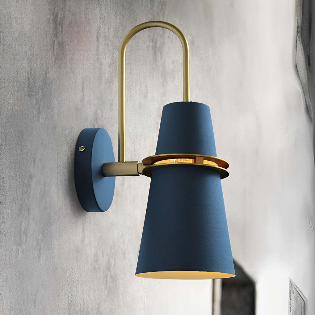 Iron Nordic Plug-In Wall Sconce