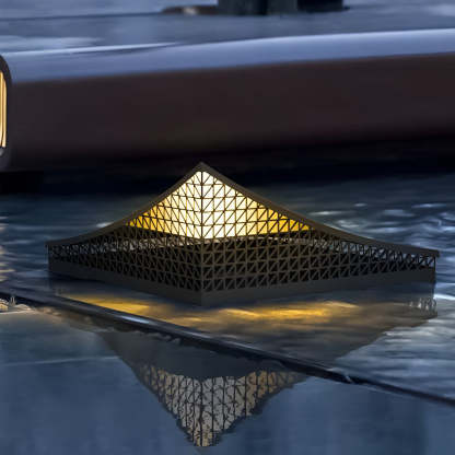 Asian-style Waterproof Outdoor Landscape Decorative Atmosphere Light for Villa Pool Lawn-Lighom