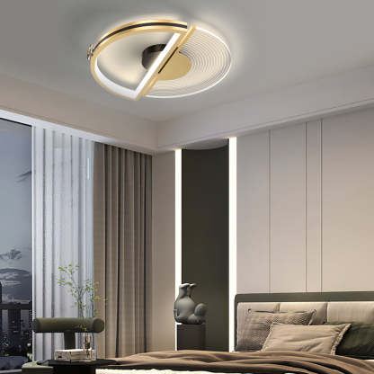 Round LED Modern Ceiling Light Fixture