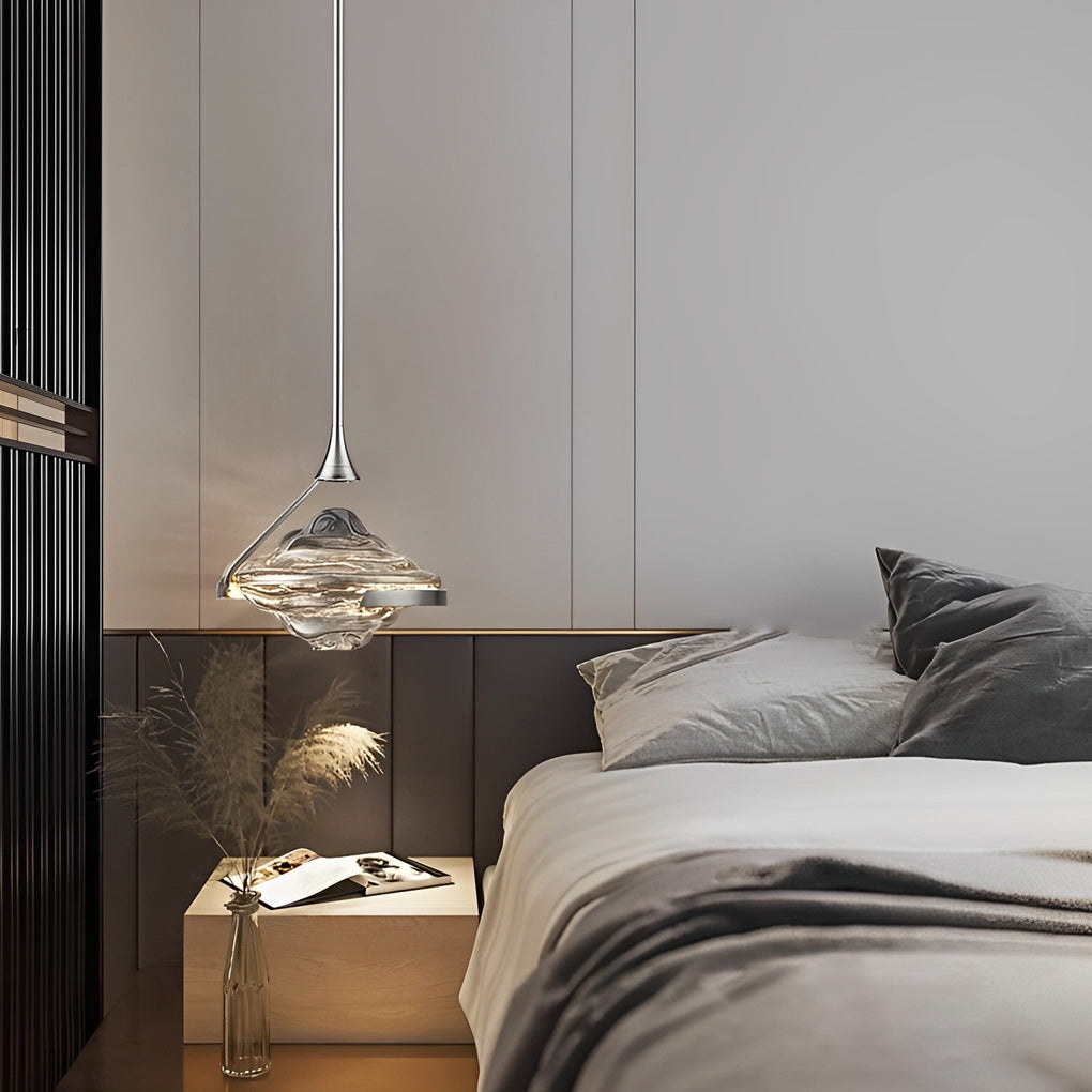 Lighom modern bedside top gray pendant lighting — Transparent
