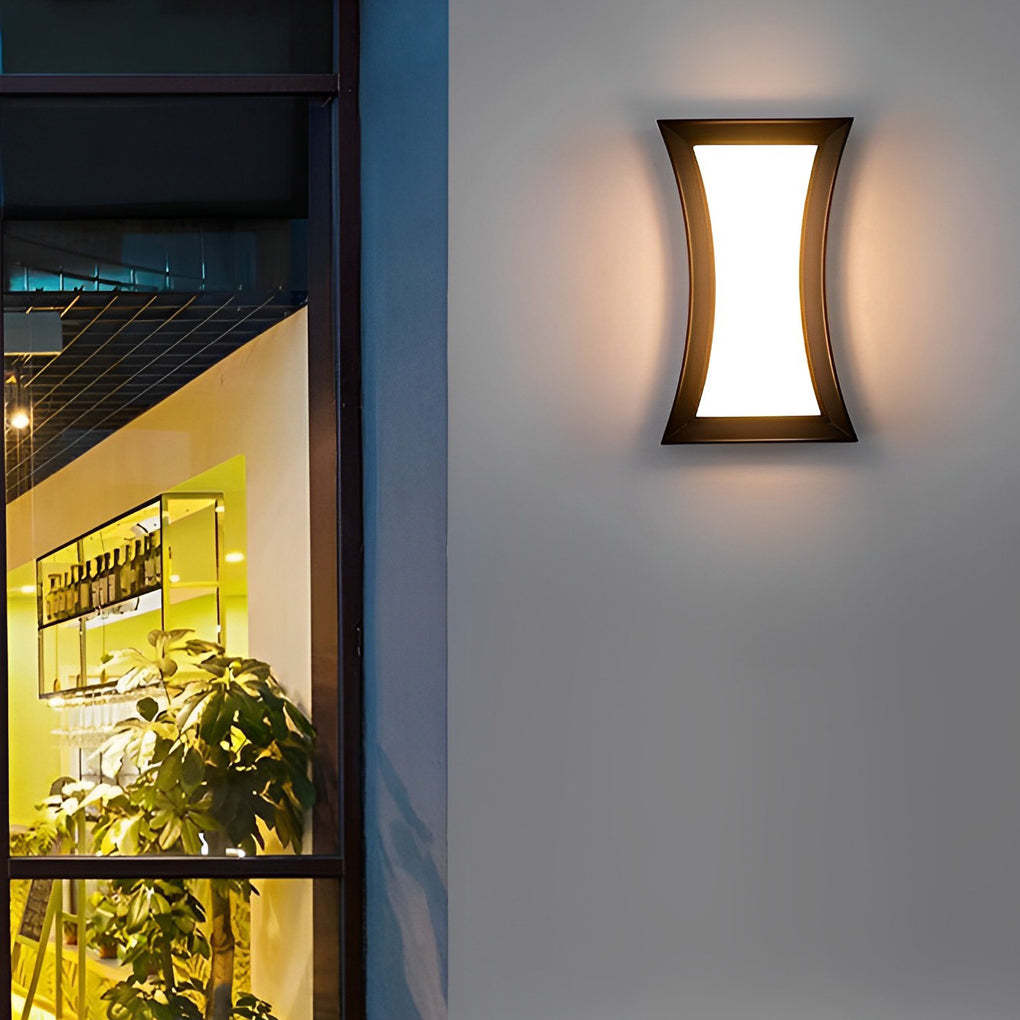 Minimalist Waterproof Creative Aluminum Modern Outdoor Wall Light-Lighom