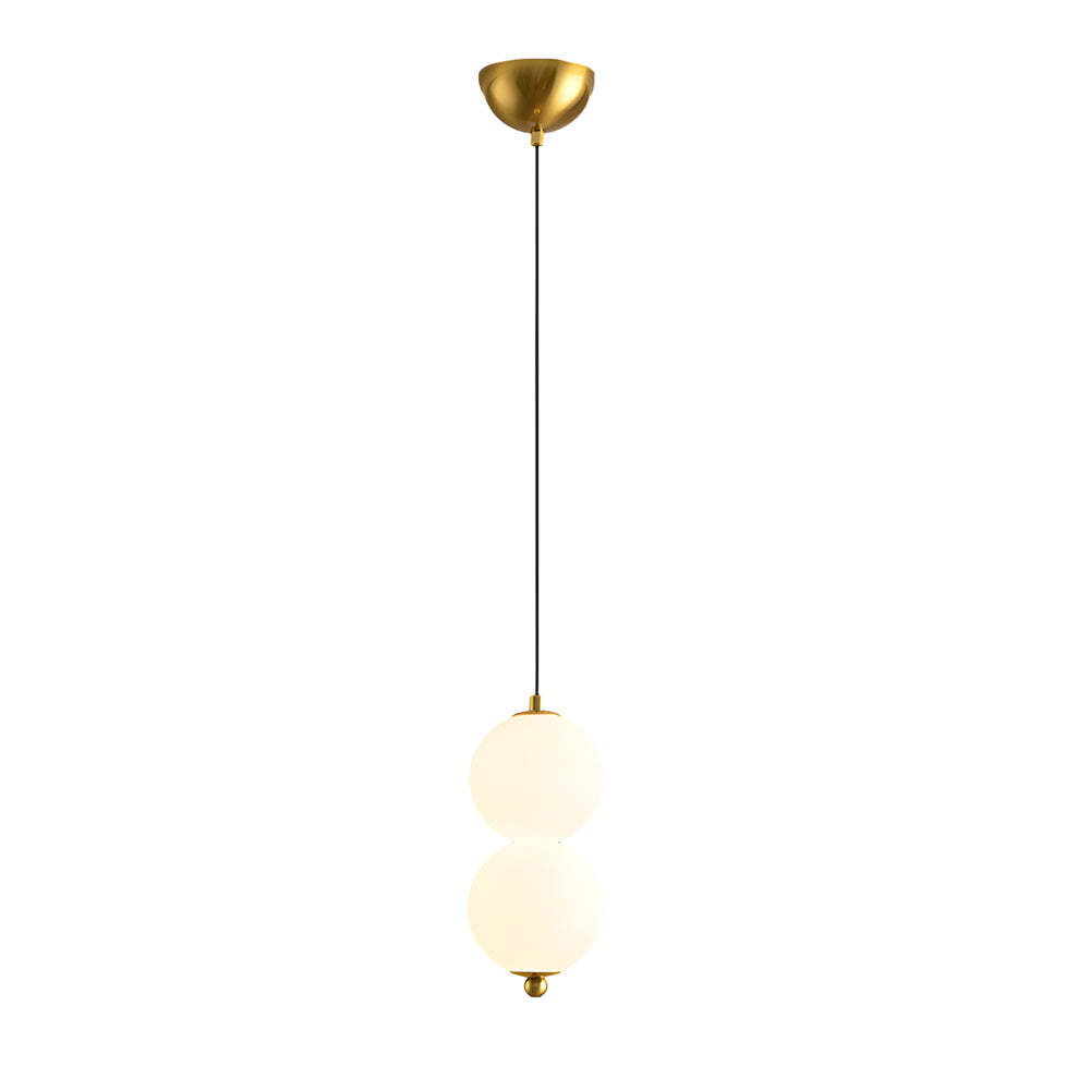 Modern Round Vertical Ball Dimmable LED Pendant Chandelier