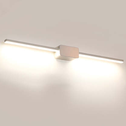 16''/24''/31'' Modern LED Linear Bathroom Vanity Light with Central Box Frame-Lighom