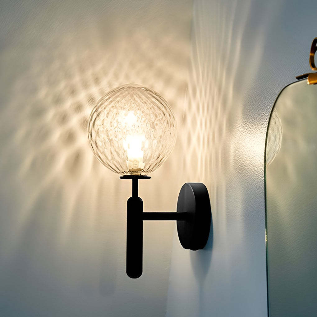 Glass Ball Shaped 5W LED Nordic Wall Lamp Wall Sconce Lighting-Lighom