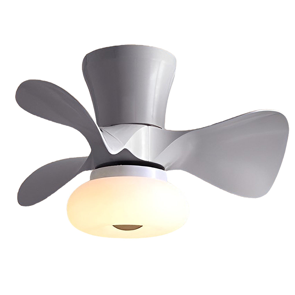 Macaron 3-Step Dimming LED Nordic Ceiling Fan