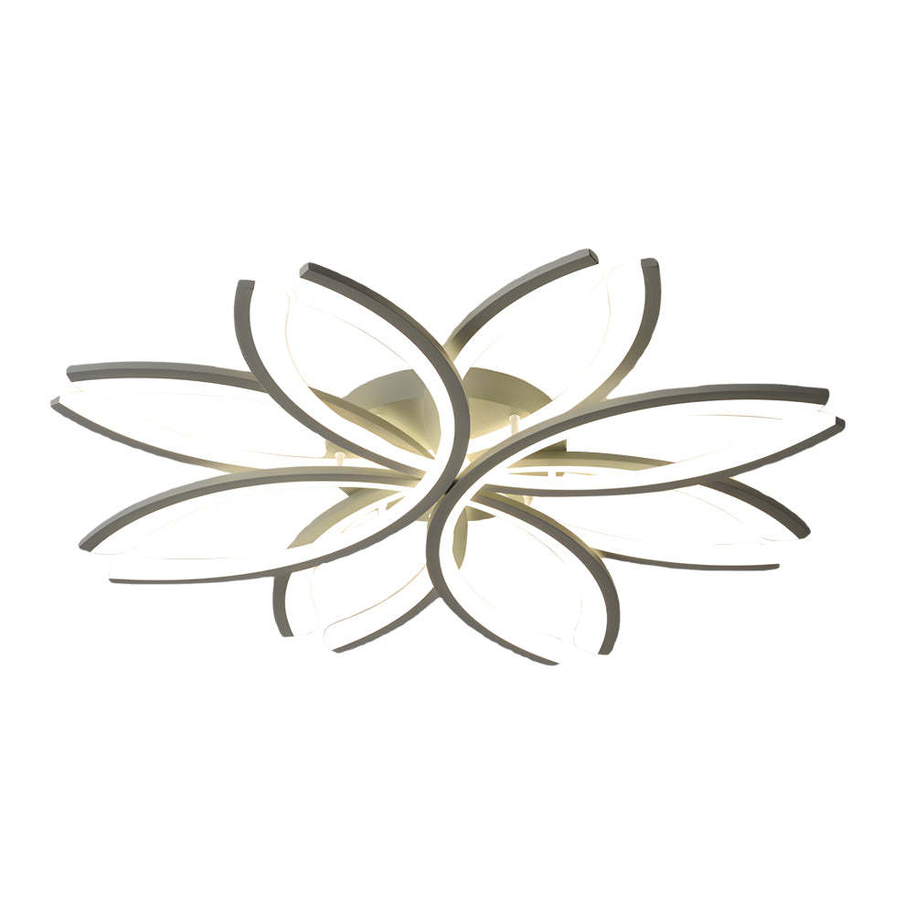 Flower-Shaped Flush Mount Ceiling Light