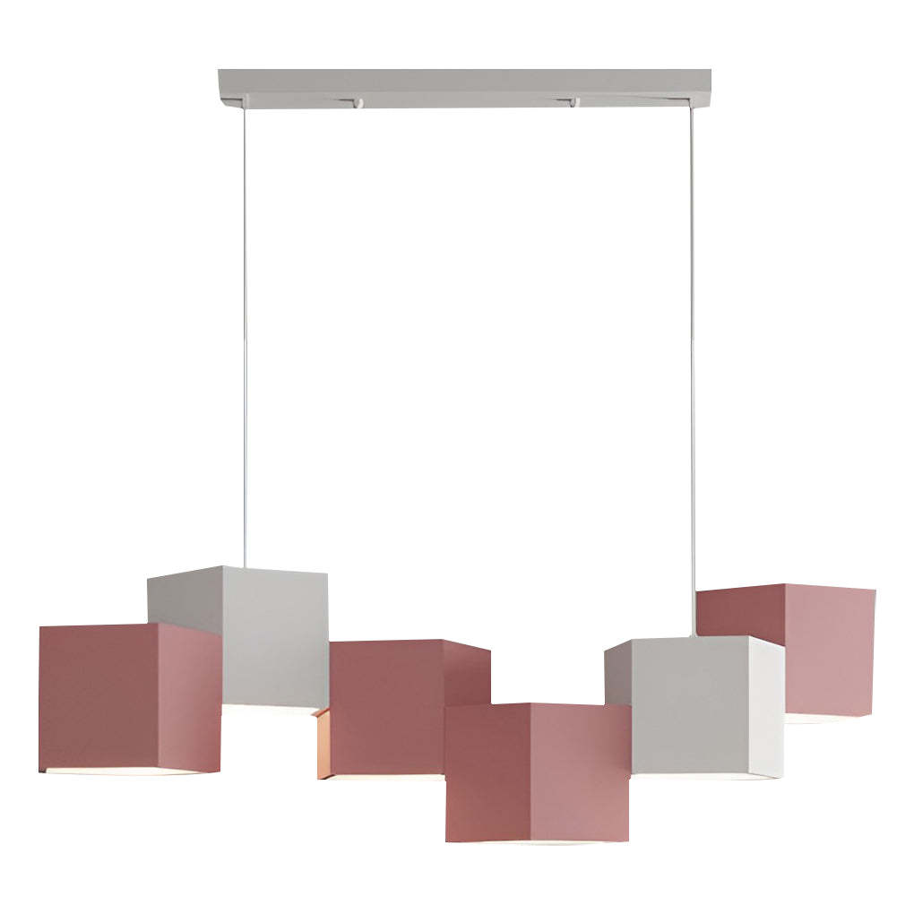 Geometric LED Industrial Pendant Chandelier