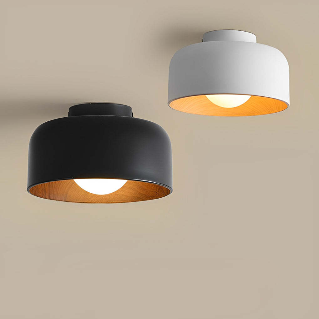 Minimalist Bowl LED Nordic Flush Mount Light