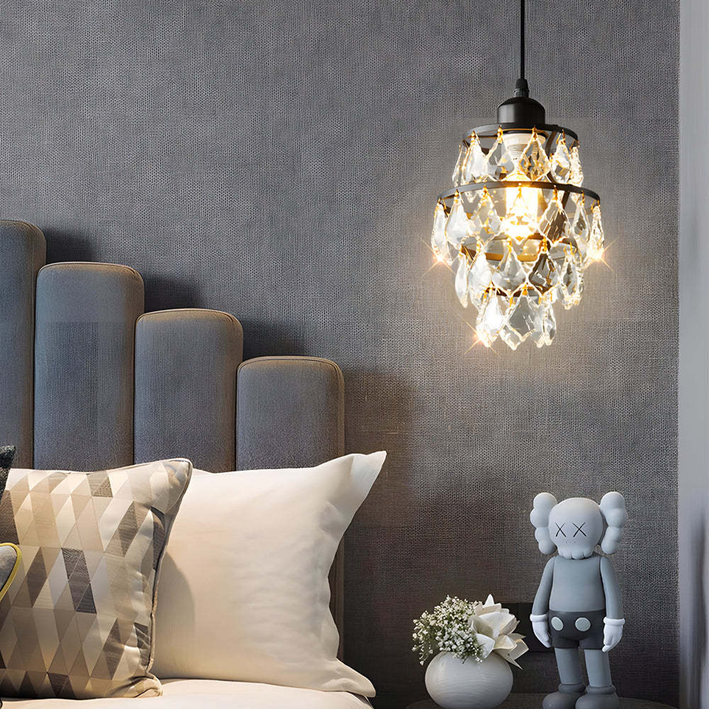 Mini Crystal Small Pendant Light