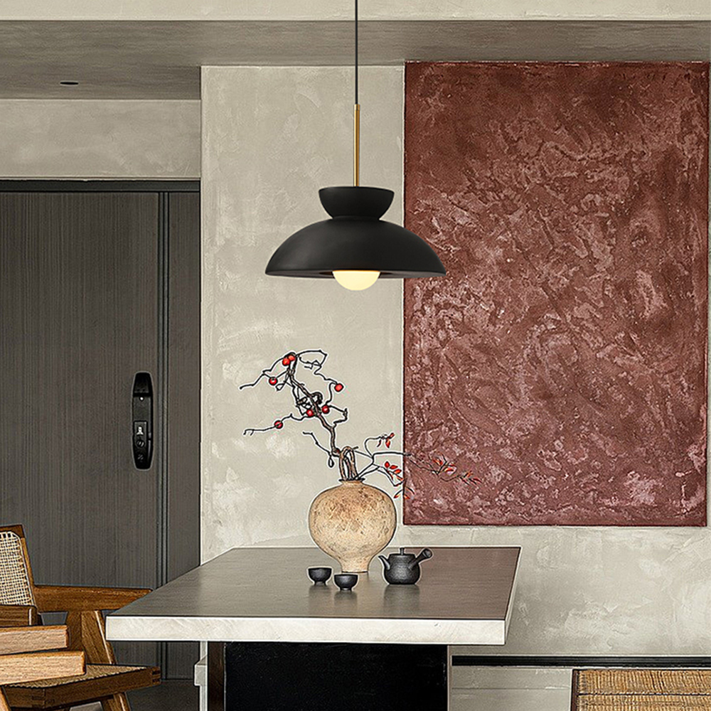 Nordic Minimalist Resin Pendant Light For Dining Room