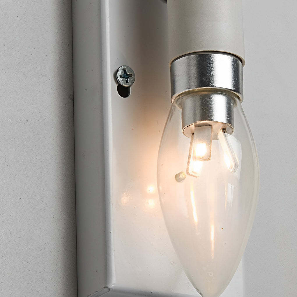 Rectangular Gypsum Glass Up-Down Wall Light