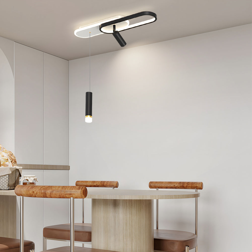 Long Strip Modern Ceiling Spotlight Hanging Light