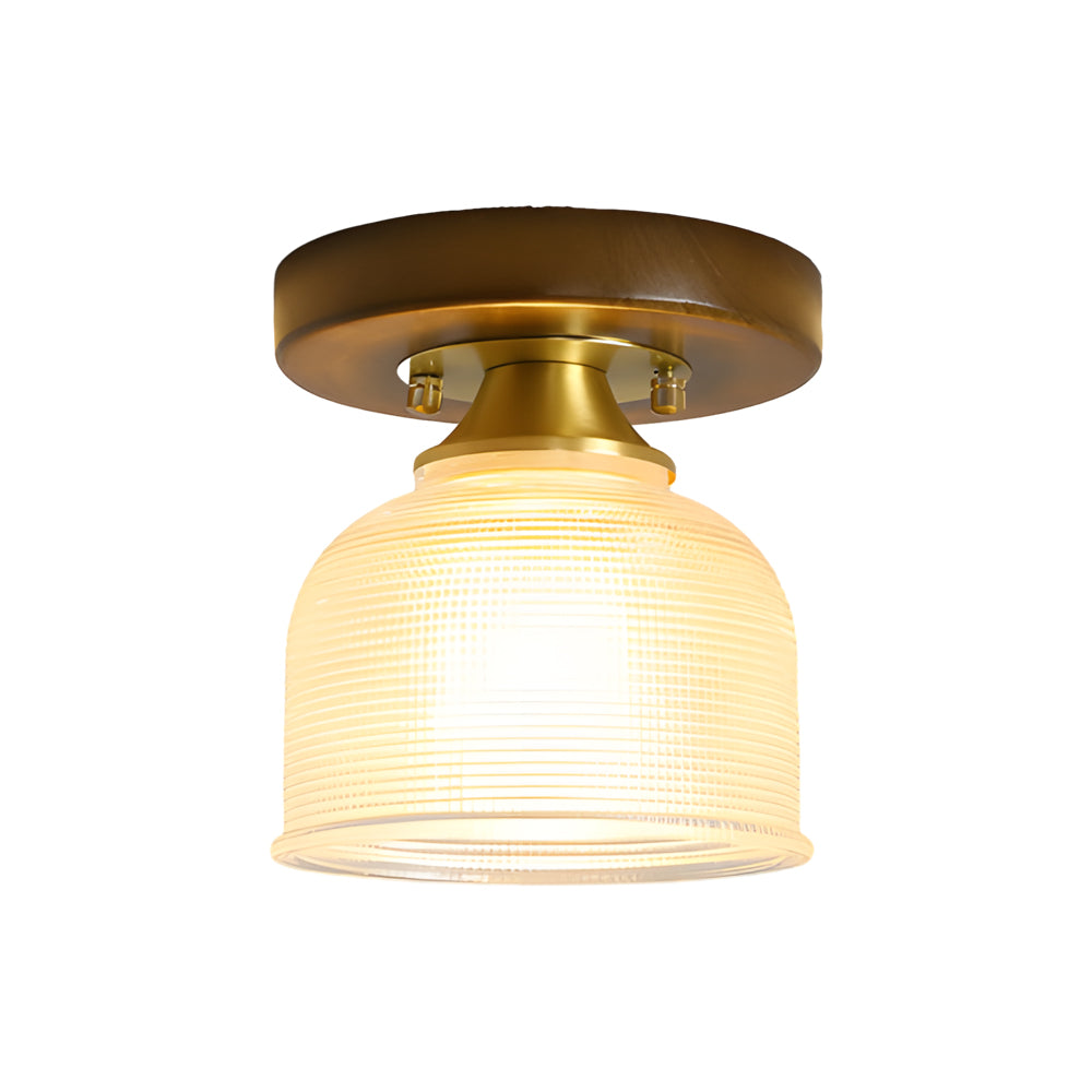 Square Iron Frame American Country Ceiling Light - 01B