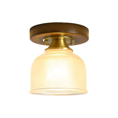 Square Iron Frame American Country Ceiling Light - 01B