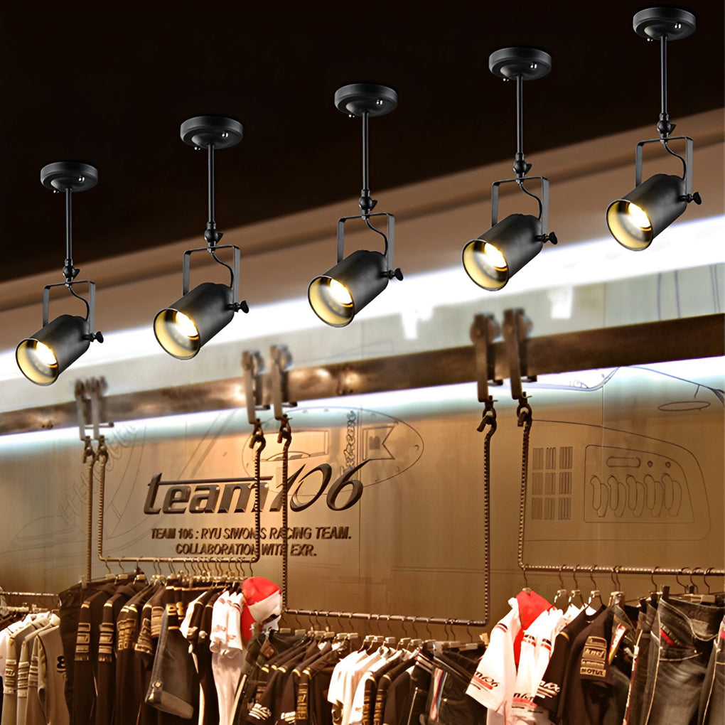 Lighom modern spotlight retro black directional & spot lights — 2-Light