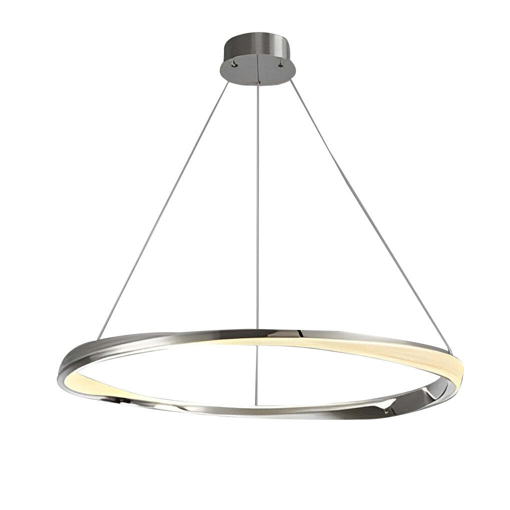 Ring Dimmable LED Oval Nordic Chandelier