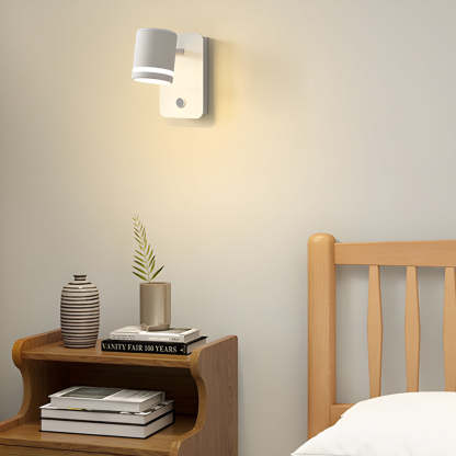 USB Rotatable Magnetic Wall Light Bedside Spotlight-Lighom