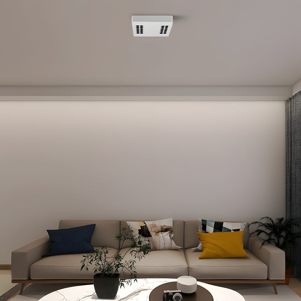Square Rectangle Aluminum LED Flush Ceiling Downlight