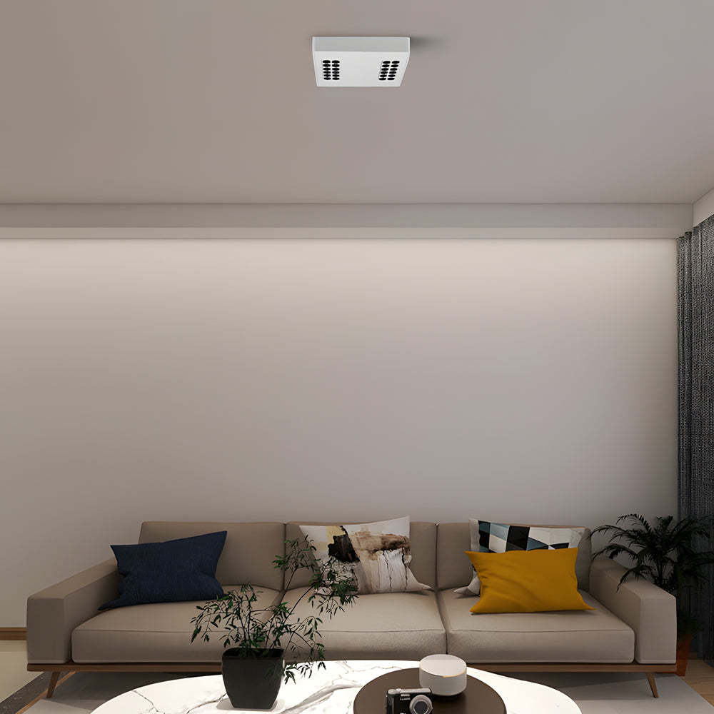 Square Rectangle Aluminum LED Flush Ceiling Downlight