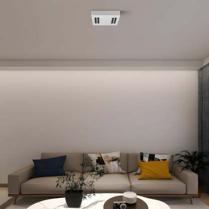 Square Rectangle Aluminum LED Flush Ceiling Downlight